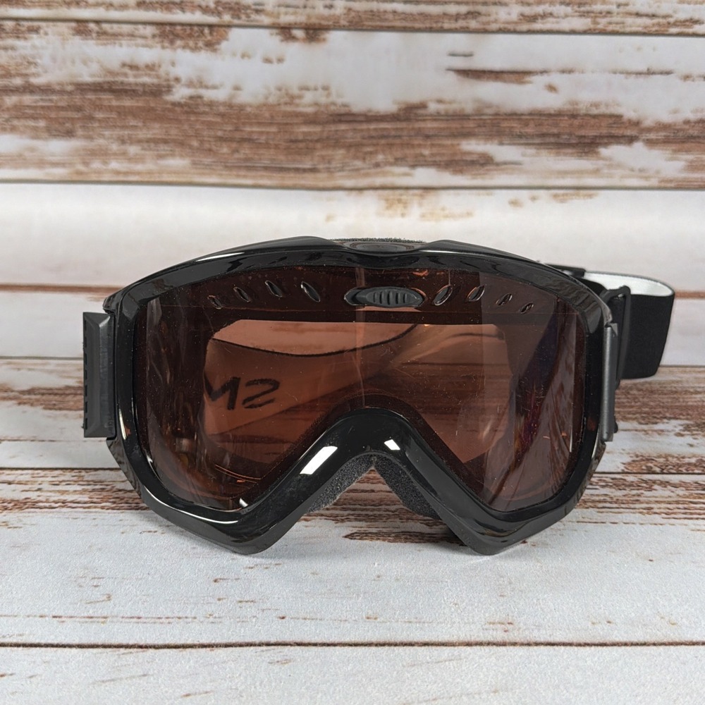 Smith Optics Ski Snowboard Goggles Black Vented Medium Large Adult Snow Goggles